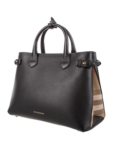 burberry banner bag large